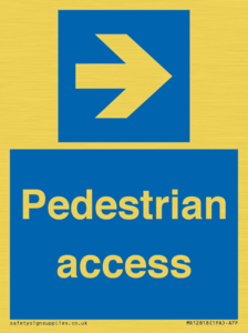 Pedestrian access